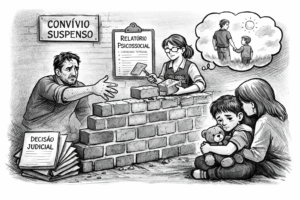 TJSC mantém suspensão de visitas de pai por risco emocional à criança